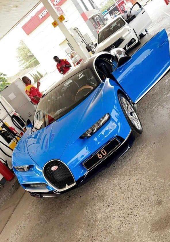 Dr. Osei Kwame Despite's Bugatti Chiron