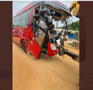 UEW accident bus