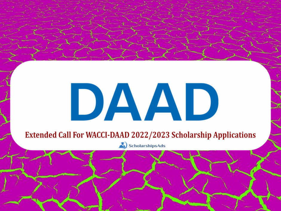 WACCI-DAAD In country scholarship 2022