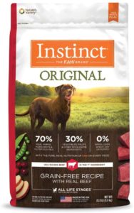 10. Instinct Original Grain-Free Dry: