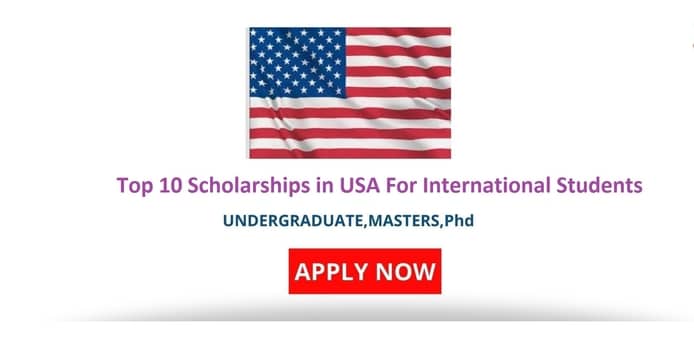 10 US scholarships for international students 2022/2023