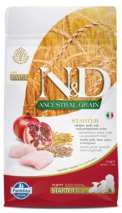 1. Farmina N and D Ancestral Grain Dry Puppy Formula: