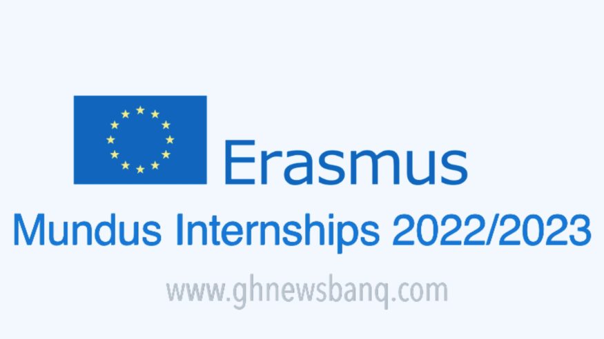 Erasmus Mundus Internships For International Students 2022/2023