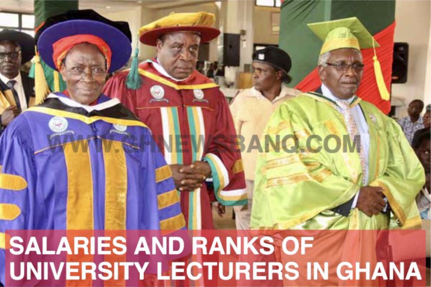 Salaries and Ranks of University Lecturers in Ghana