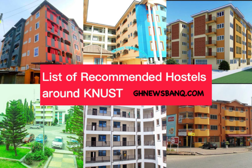 List Of Recommended Hostels Around KNUST- Location and Contact