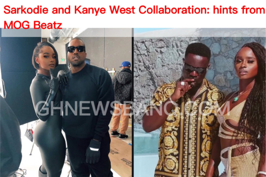 Sarkodie and Kanye West Collabration: MOG Beatz discloses