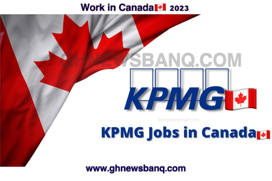 KPMG Job Opportunities in Canada-2022/2023