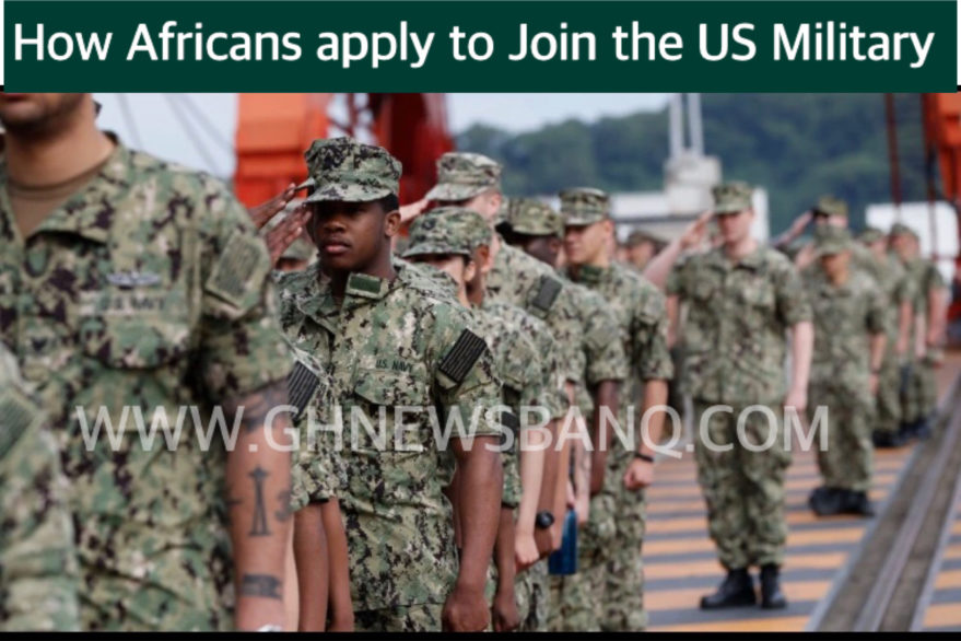 How Africans apply to join the US military