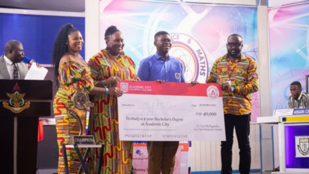 Academic City University College offers full scholarships to NSMQ 2022 winners.