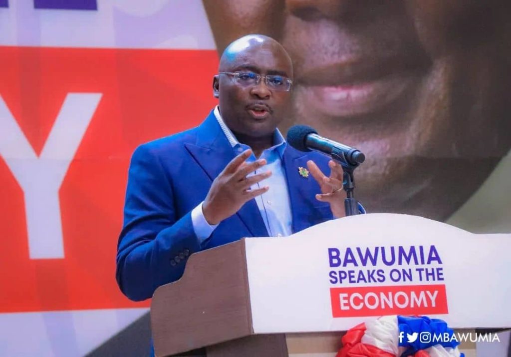 Dr. Bawumia suggests solutions to Ghana’s economic crisis.