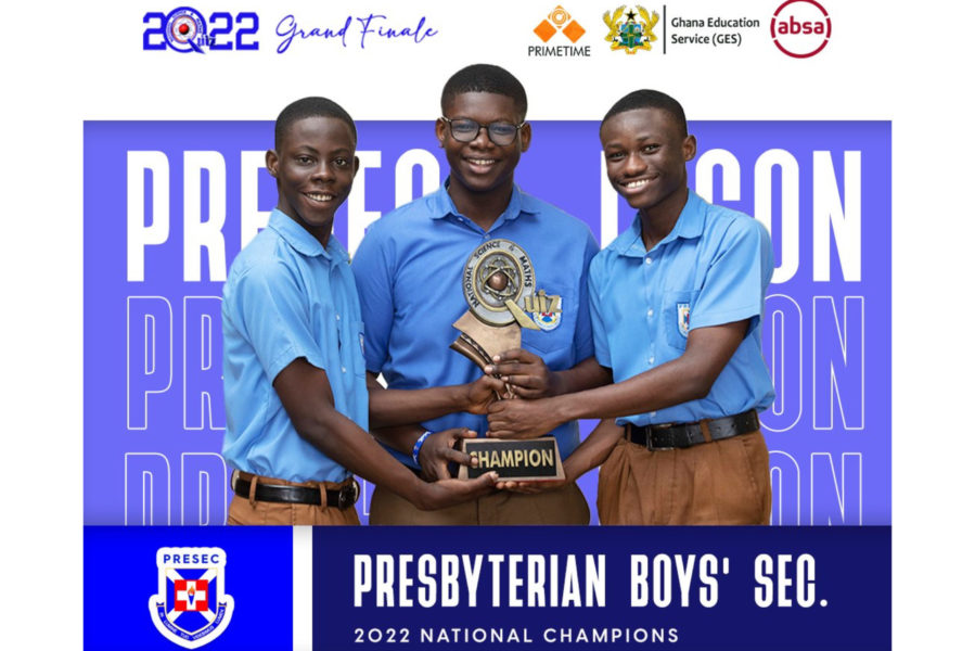 PRESEC LEGON wins their 7th NSMQ trophy