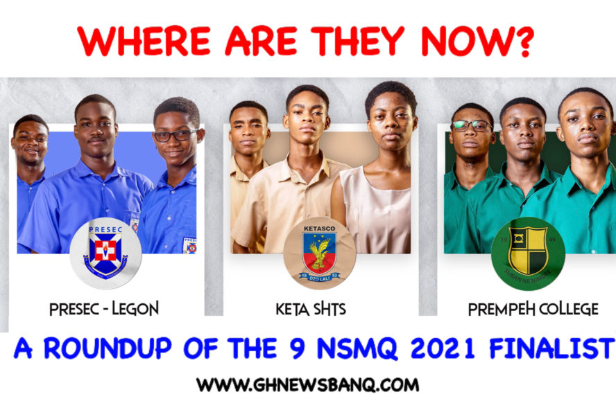 Where Are the NSMQ 2021 Nine Finalists