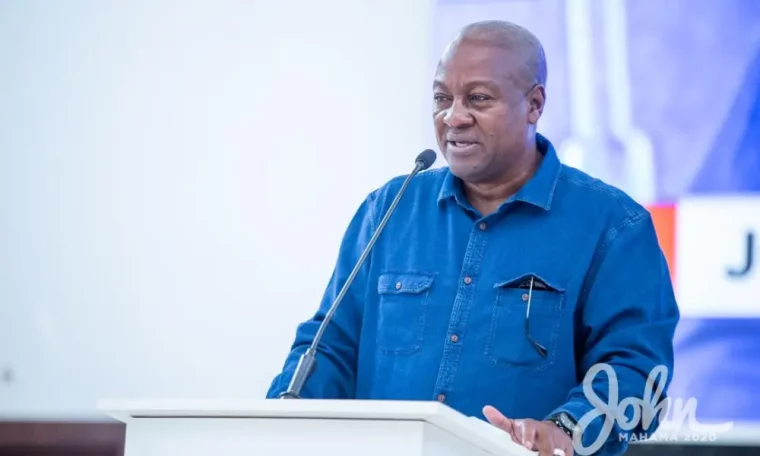 John Mahama to speak on the economy on Thursday