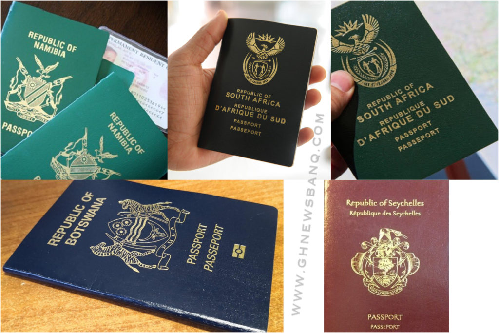 Top 10 African countries with the most powerful passports in the world 2023