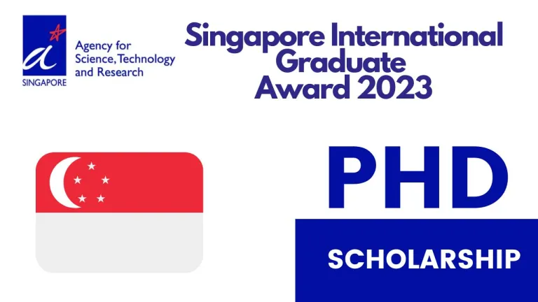 Singapore International Graduate Award 2023 900 Awards Available