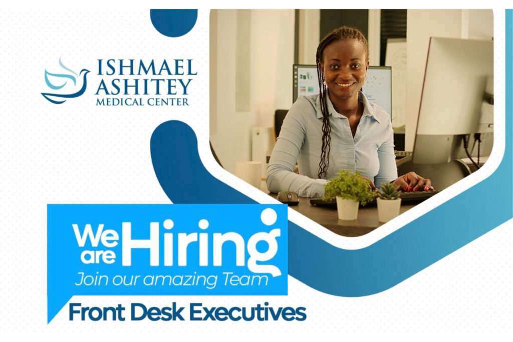 Front Desk Executives At Ishmael Ashitey Medical Center