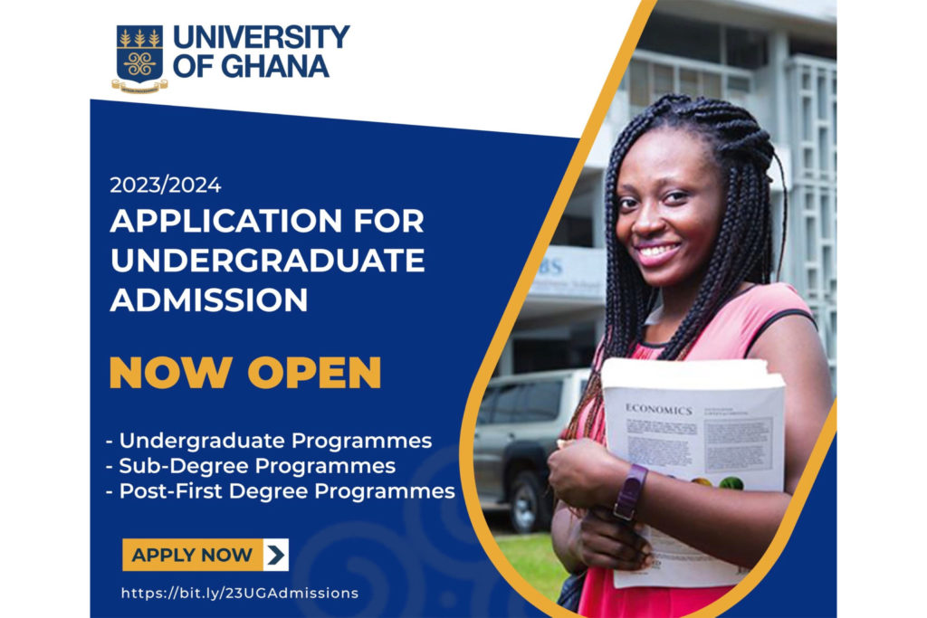 University of Ghana Undergraduate Admissions 20232024