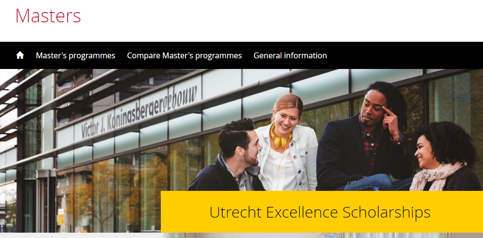 Utrecht Excellence Scholarships at Utrecht University