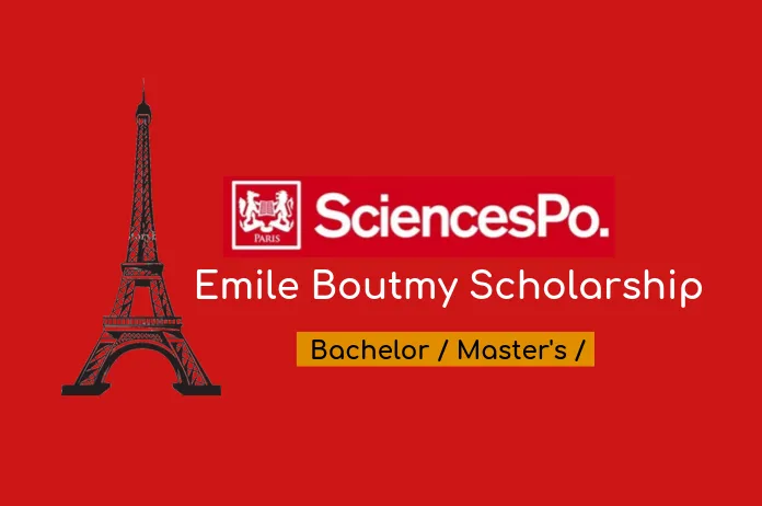 The Émile Boutmy scholarship 2024