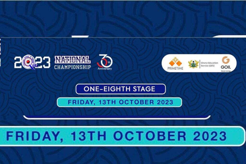 NSMQ 2023 Today: Day Three Fixtures of One-Eighth Stage