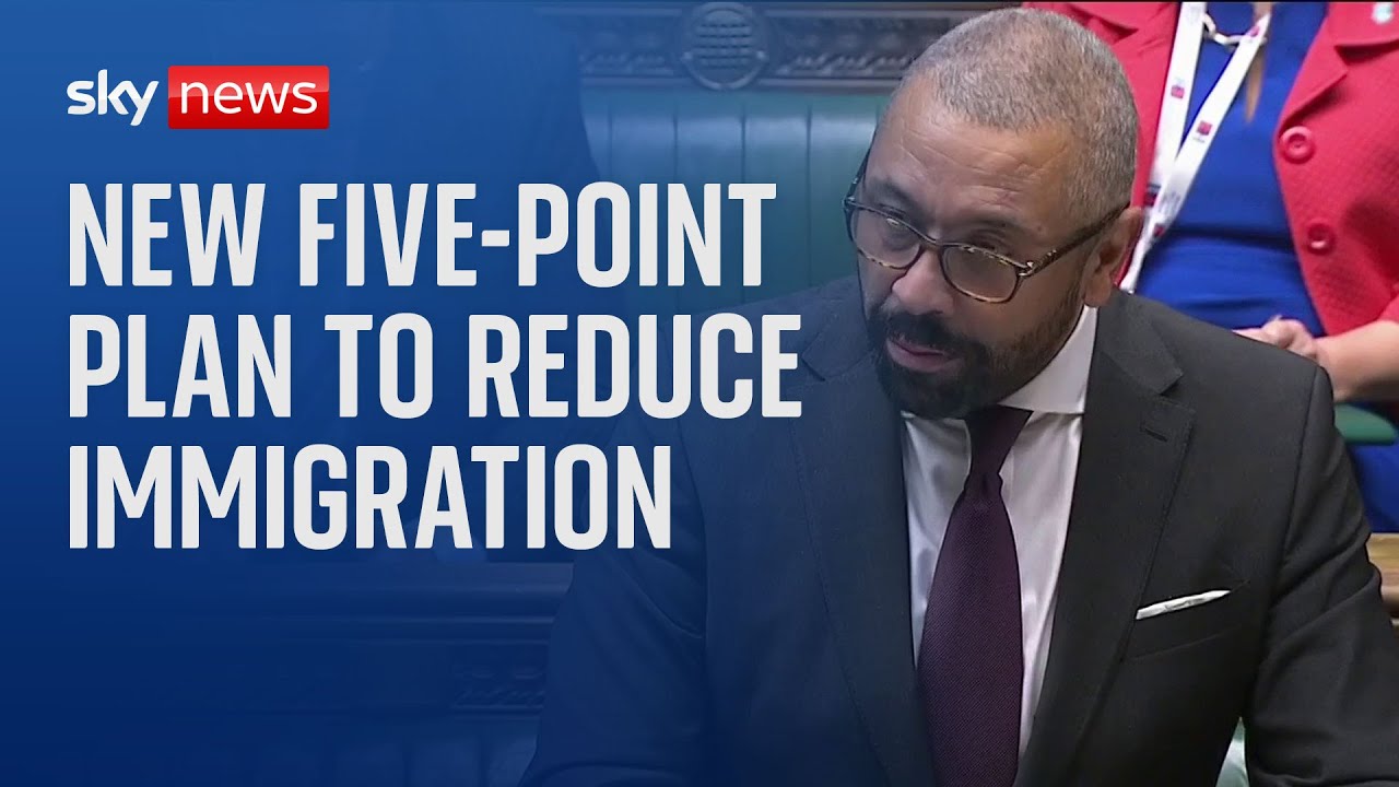 Five-point plan to cut UK immigration