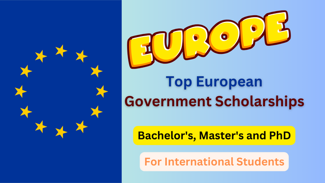 Fully Funded Scholarships in Europe for BS, MS and PhD 2024/2025