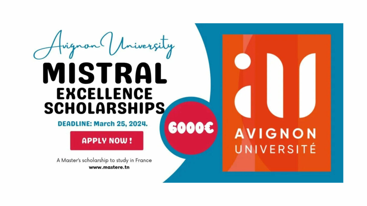 MISTRAL Excellence Scholarship at the University of Avignon