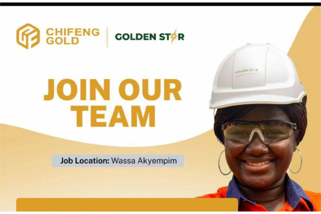 New Job Vacancies at Golden Star (Wassa) Limited