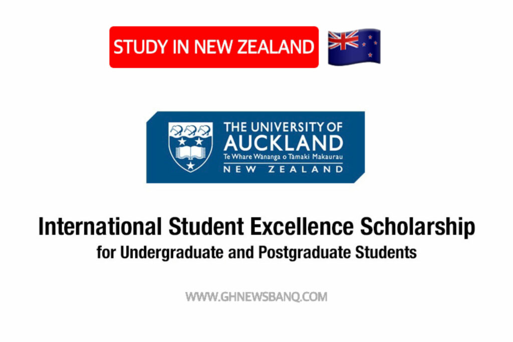 University of Auckland International Student Excellence Scholarship 20242025