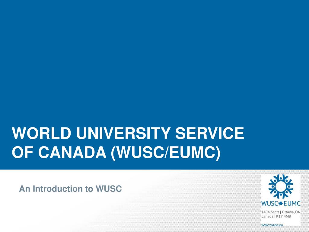 World University Service of Canada