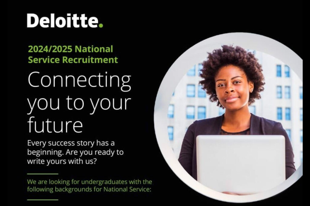 Deloitte National Service Recruitment 20242025