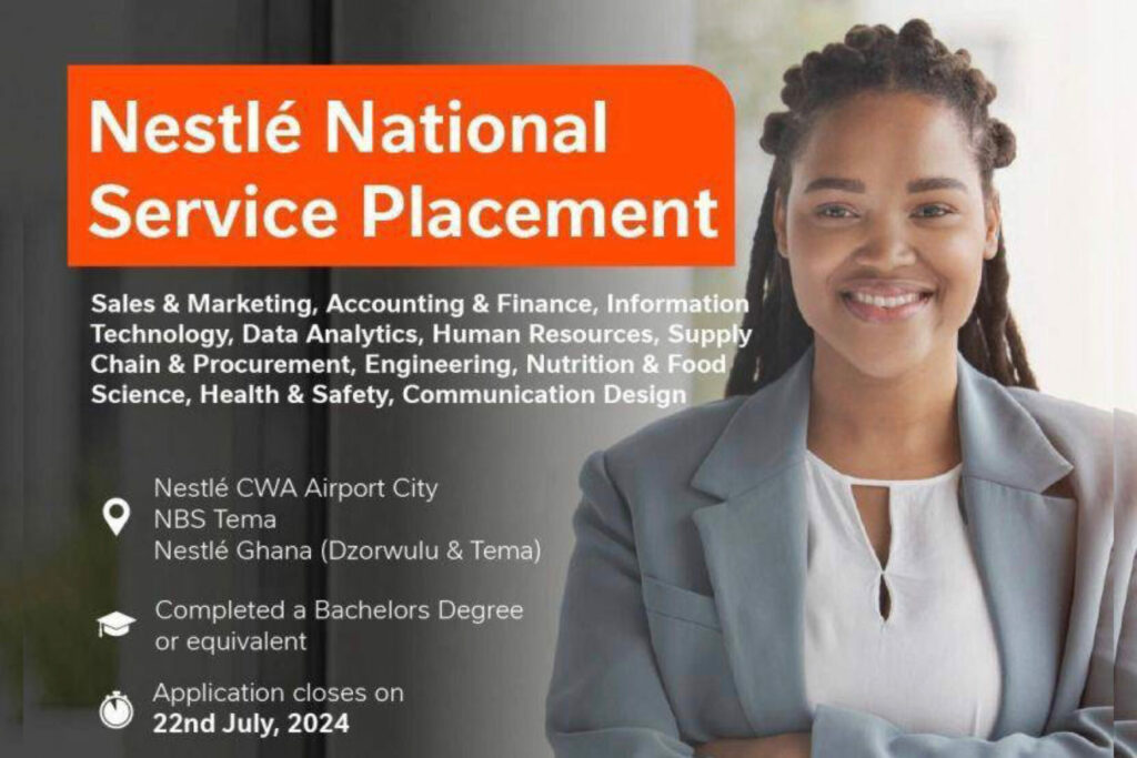 NESTLÉ NATIONAL SERVICE PLACEMENT 20242025